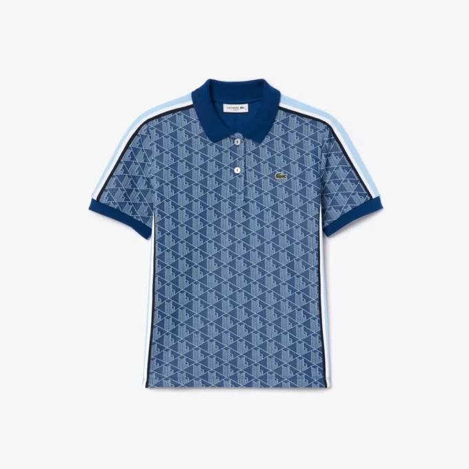 Polo Monogram Slim Fit para mulher