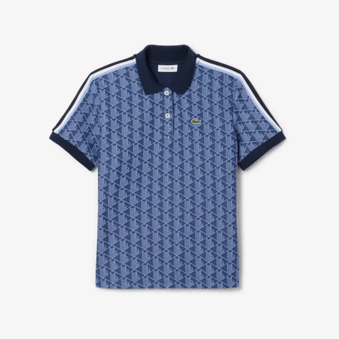 Polo Monogram Slim Fit para mulher