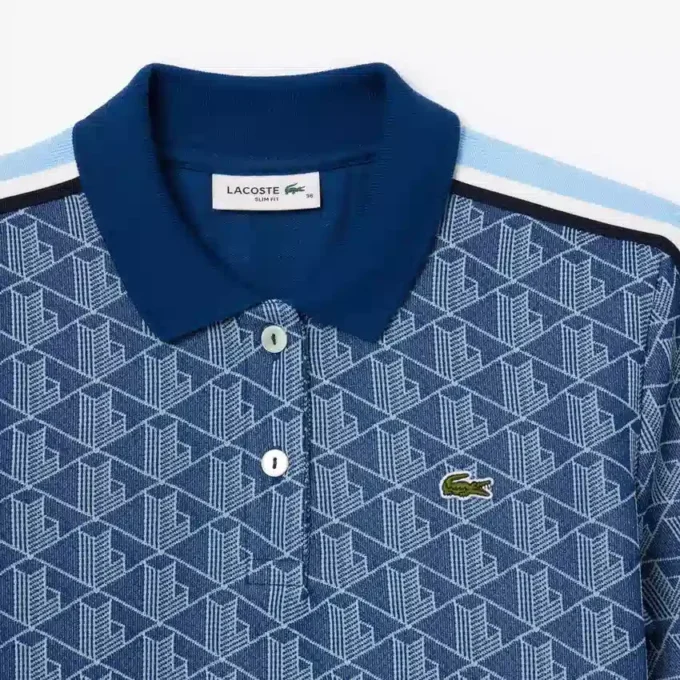 Polo Monogram Slim Fit para mulher