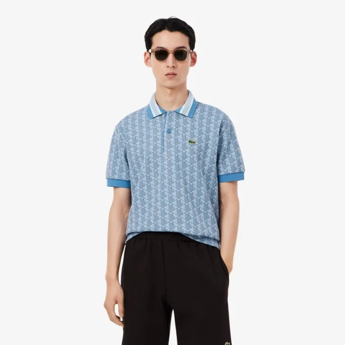 Polo Monograma Clássico para Homem