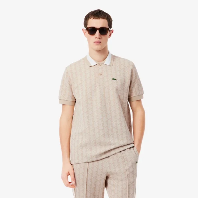 Polo Monograma Clássico para Homem