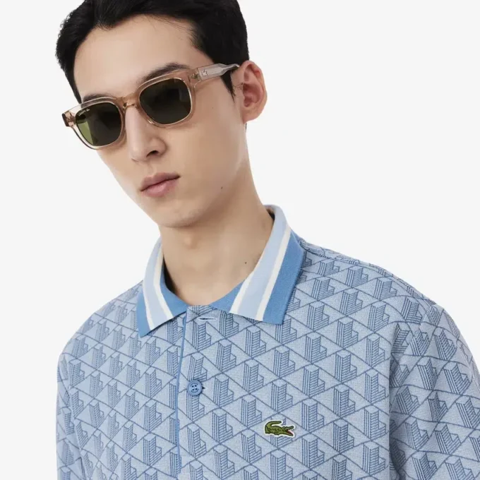 Polo Monograma Clássico para Homem