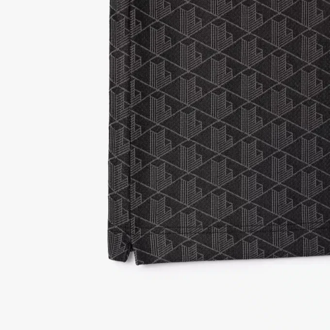 Polo Monograma de Corte Clássico para Homem