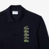 Polo Original L.12.12 de manga comprida com vários emblemas para homem