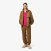 Polo oversized em cetim com detalhe de emblema da passerelle