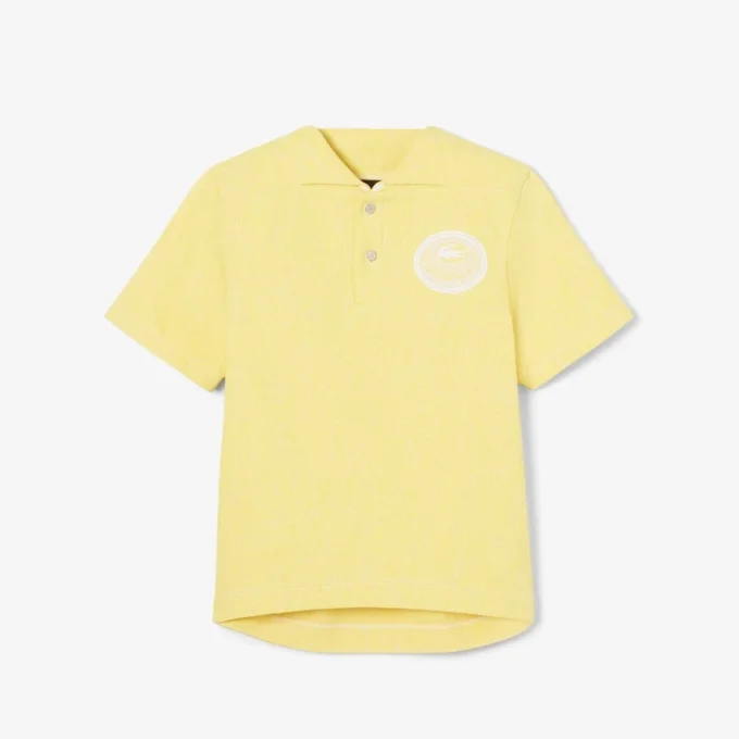 Polo Oversized em Ganga para Homem