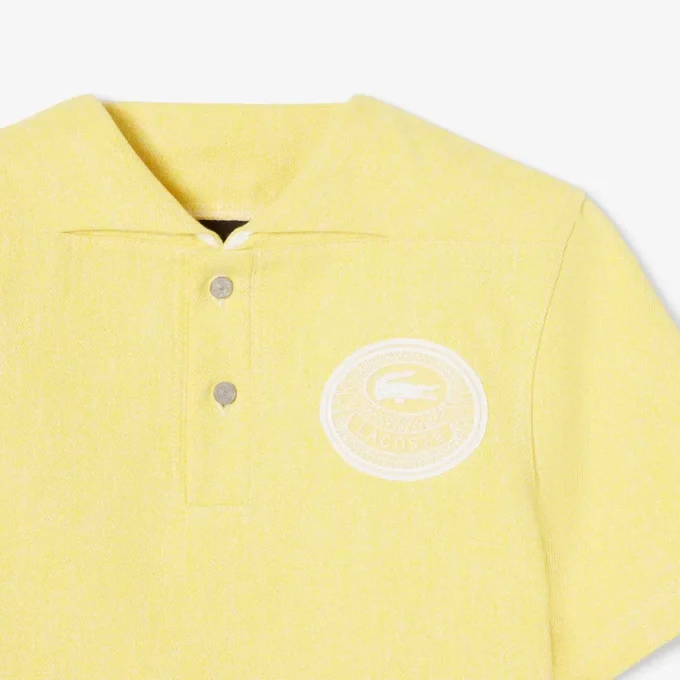 Polo Oversized em Ganga para Homem