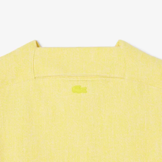 Polo Oversized em Ganga para Homem