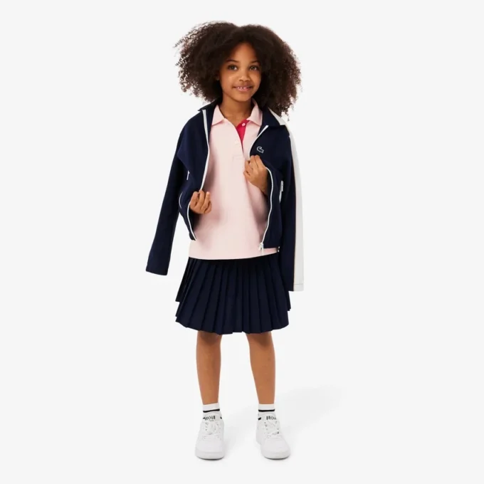 Polo Oversized Piqua para meninas