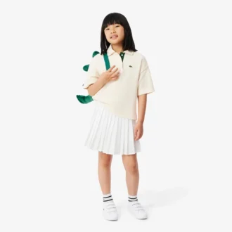 Polo Oversized Piqua para meninas