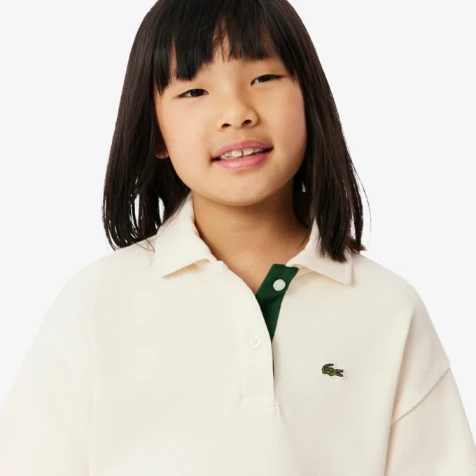 Polo Oversized Piqua para meninas