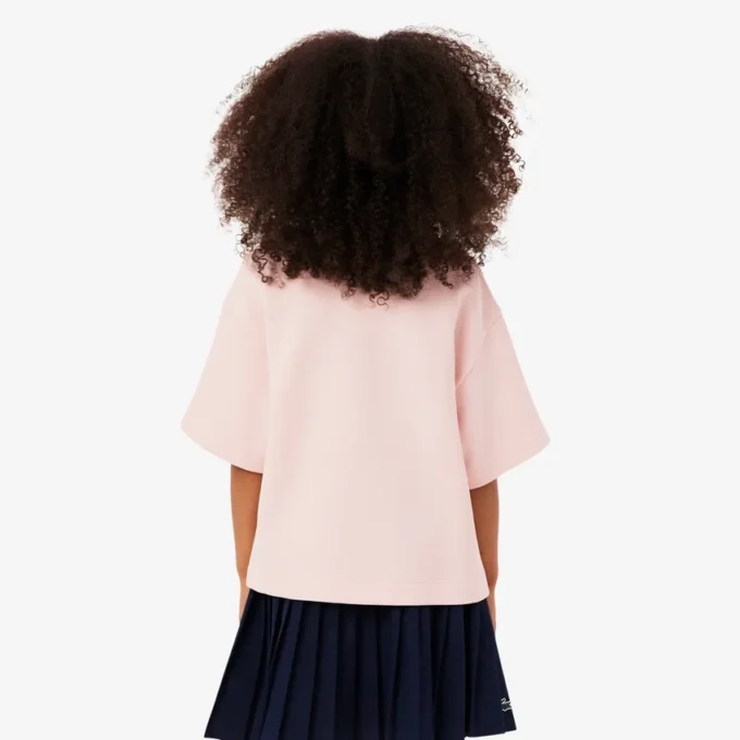Polo Oversized Piqua para meninas