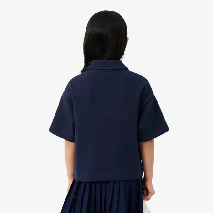 Polo Oversized Piqua para meninas