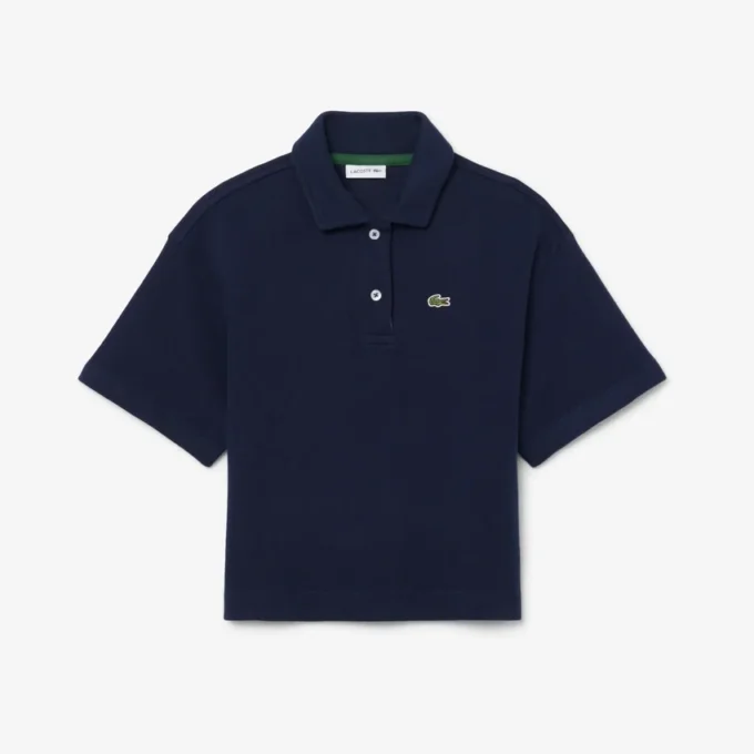 Polo Oversized Piqua para meninas
