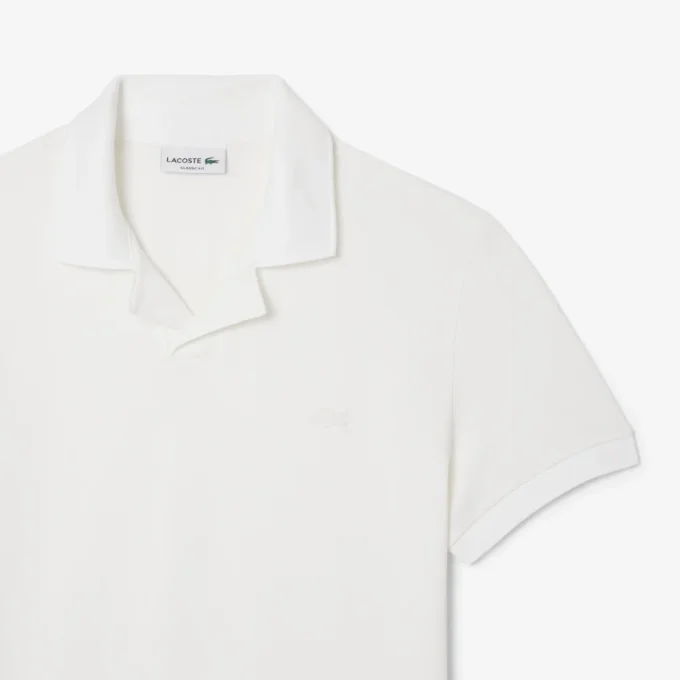 Polo Paris de Gola Aberta Classic Fit para Homem