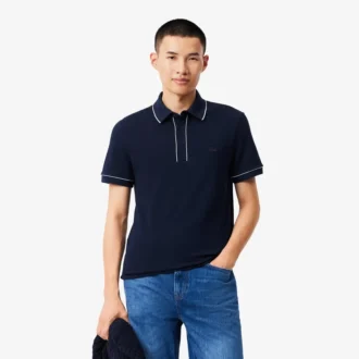 Polo Paris Stretch Piqué de corte regular para homem