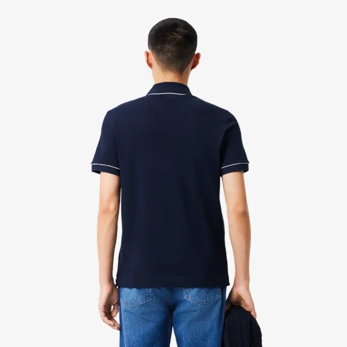 Polo Paris Stretch Piqué de corte regular para homem