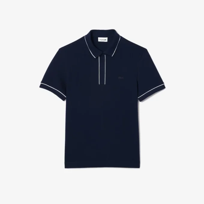 Polo Paris Stretch Piqué de corte regular para homem