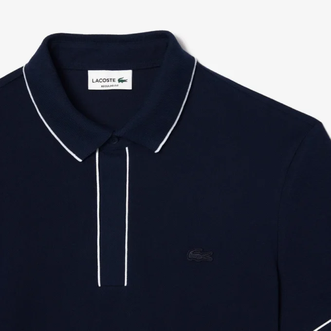 Polo Paris Stretch Piqué de corte regular para homem