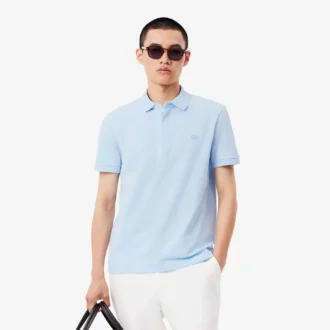 Polo Paris Stretch Piqua de corte regular para homem