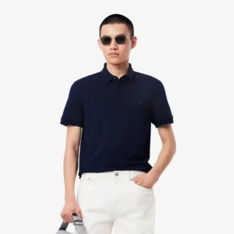 Polo Paris Stretch Piqua de corte regular para homem