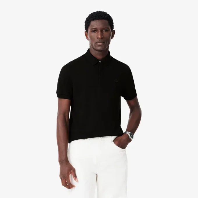 Polo Paris Stretch Piqua de corte regular para homem