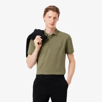 Polo Paris Stretch Piqua de corte regular para homem