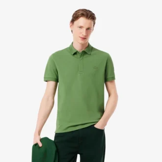Polo Paris Stretch Piqua de corte regular para homem