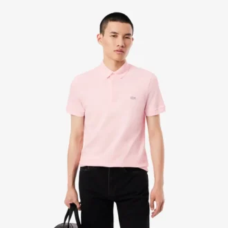 Polo Paris Stretch Piqua de corte regular para homem
