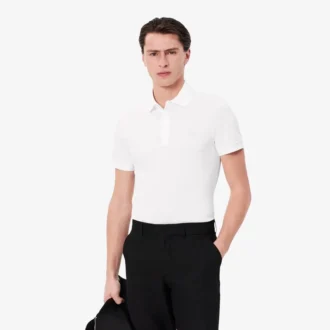 Polo Paris Stretch Piqua de corte regular para homem