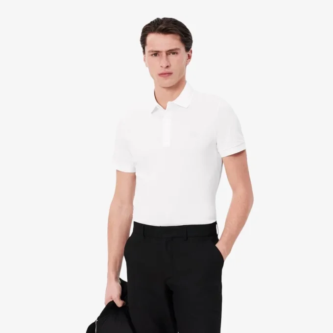Polo Paris Stretch Piqua de corte regular para homem