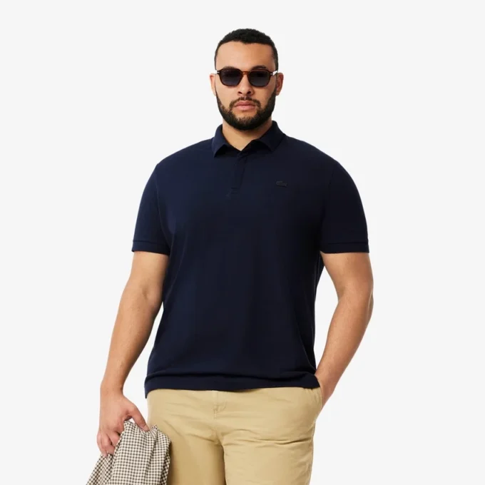 Polo Paris Stretch Piqua de corte regular para homem