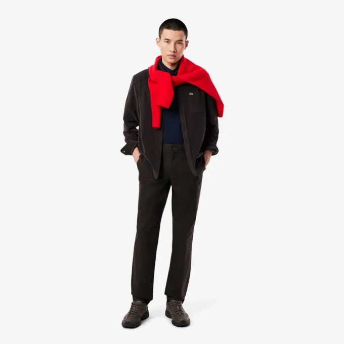 Polo Paris Stretch Piqua de corte regular para homem