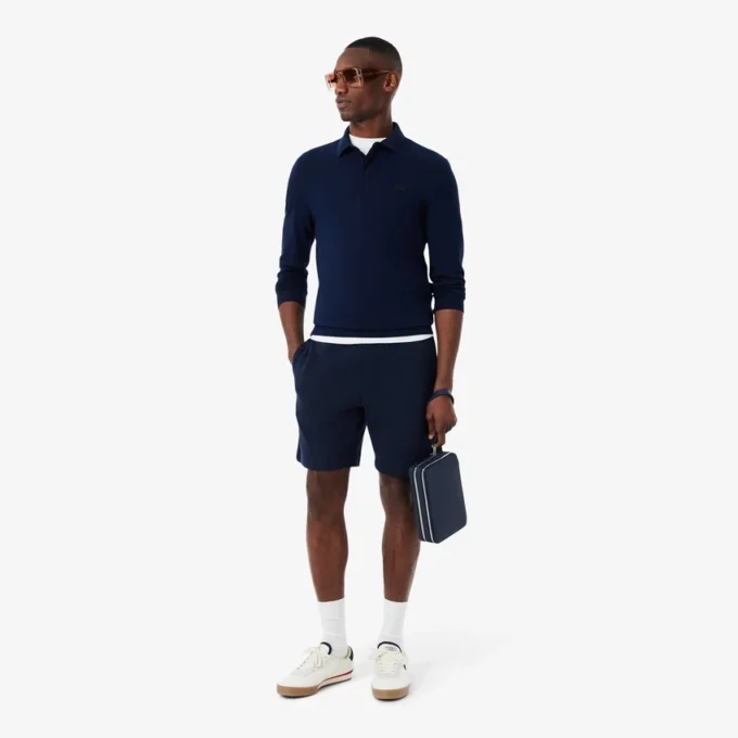 Polo Paris Stretch Piqua de corte regular para homem