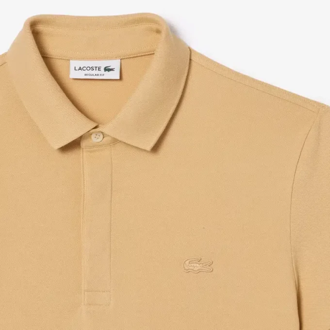 Polo Paris Stretch Piqua de corte regular para homem
