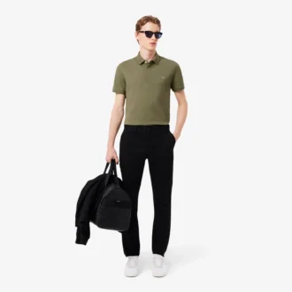 Polo Paris Stretch Piqua de corte regular para homem