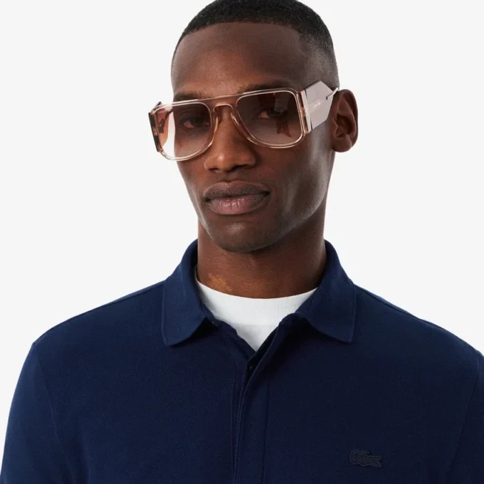 Polo Paris Stretch Piqua de corte regular para homem