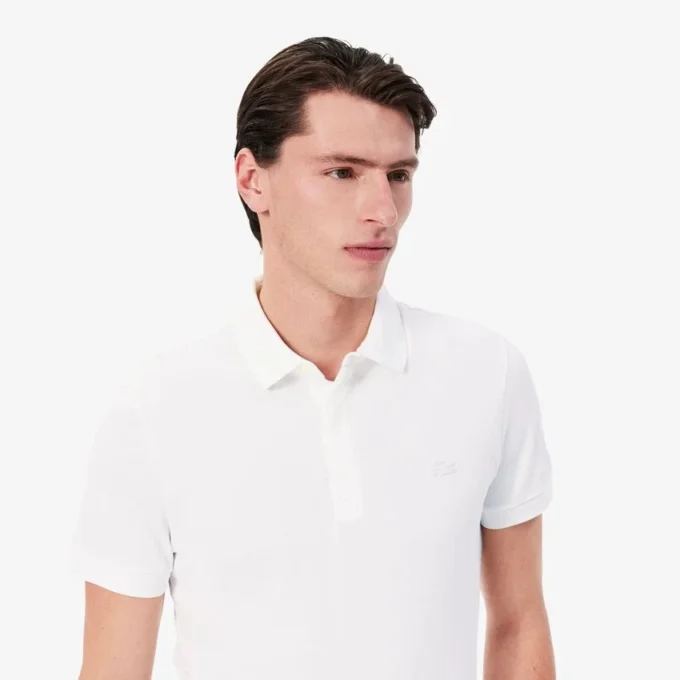 Polo Paris Stretch Piqua de corte regular para homem