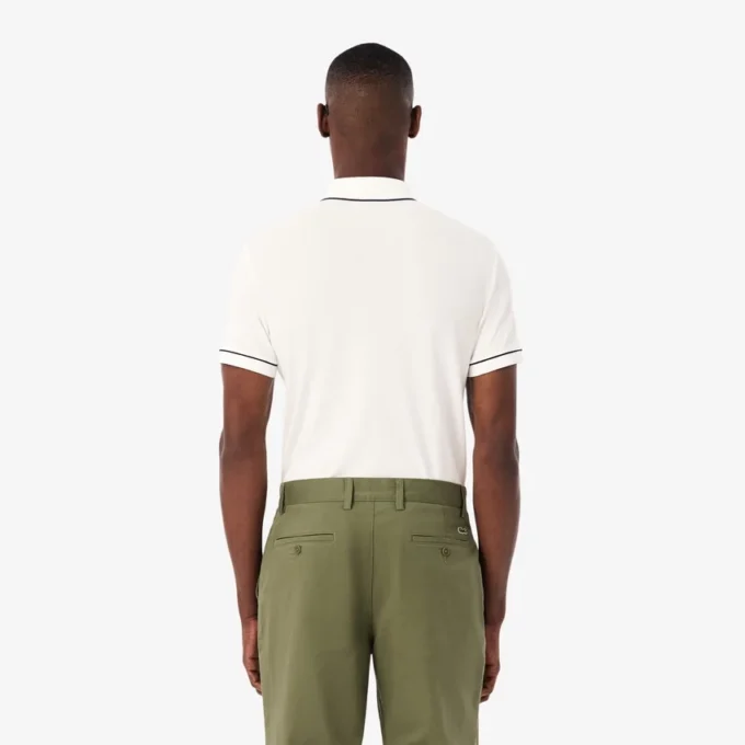 Polo Paris Stretch Piqua de corte regular para homem