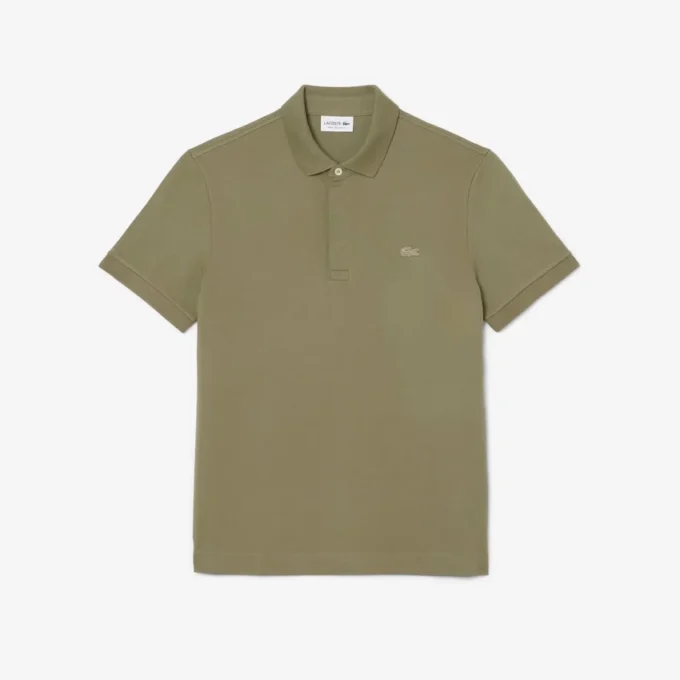 Polo Paris Stretch Piqua de corte regular para homem