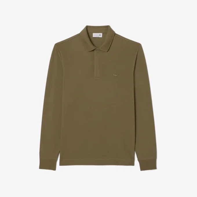 Polo Paris Stretch Piqua de corte regular para homem