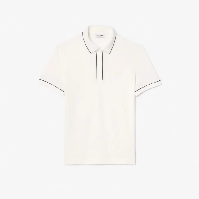 Polo Paris Stretch Piqua de corte regular para homem