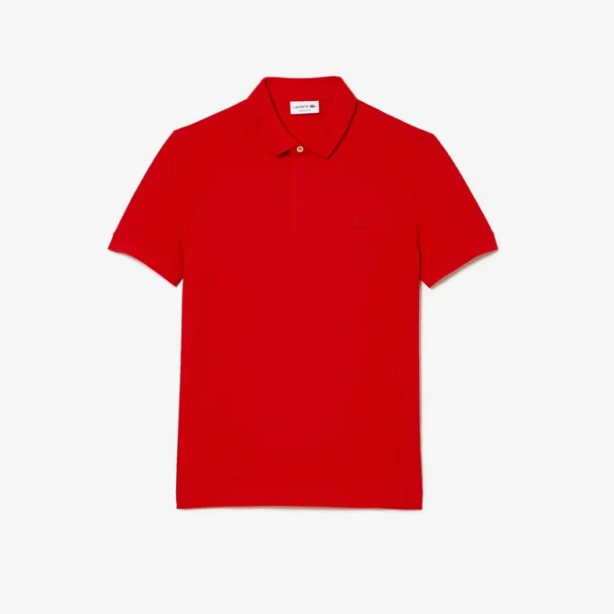 Polo Paris Stretch Piqua de corte regular para homem