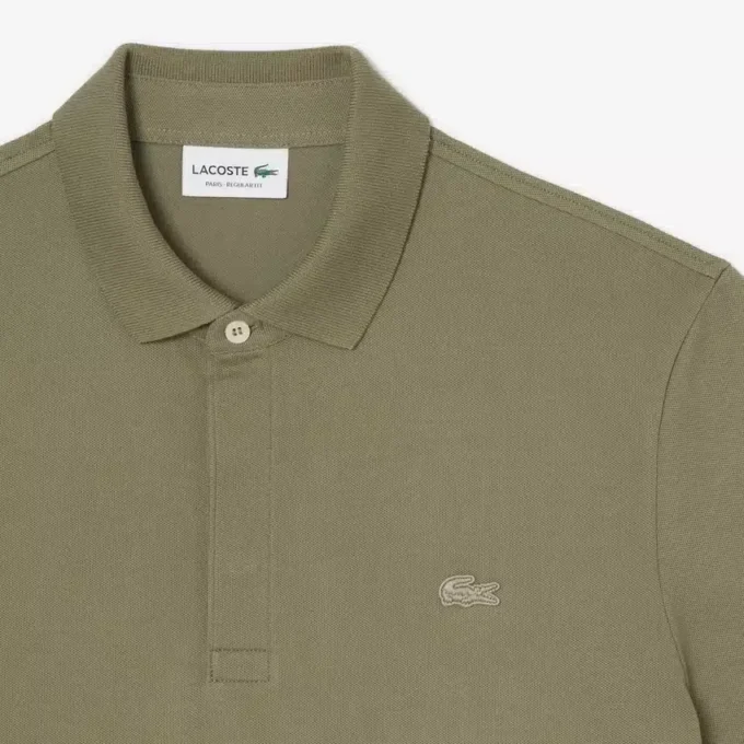Polo Paris Stretch Piqua de corte regular para homem