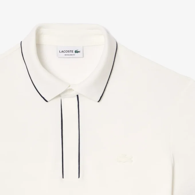 Polo Paris Stretch Piqua de corte regular para homem
