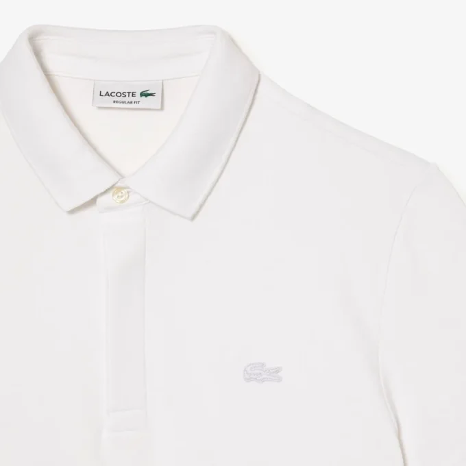 Polo Paris Stretch Piqua de corte regular para homem