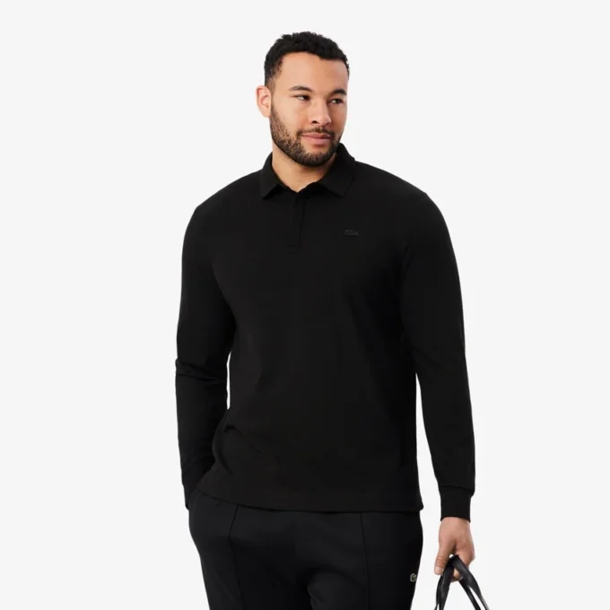 Polo Paris Stretch Piqua de corte regular para homem