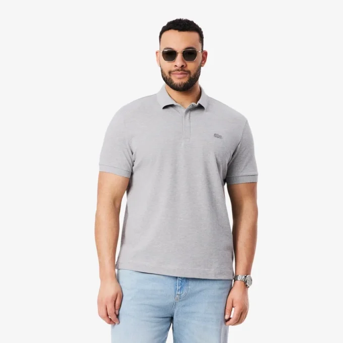 Polo Paris Stretch Piqua de corte regular para homem