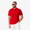 Polo Paris Stretch Piqua de corte regular para homem