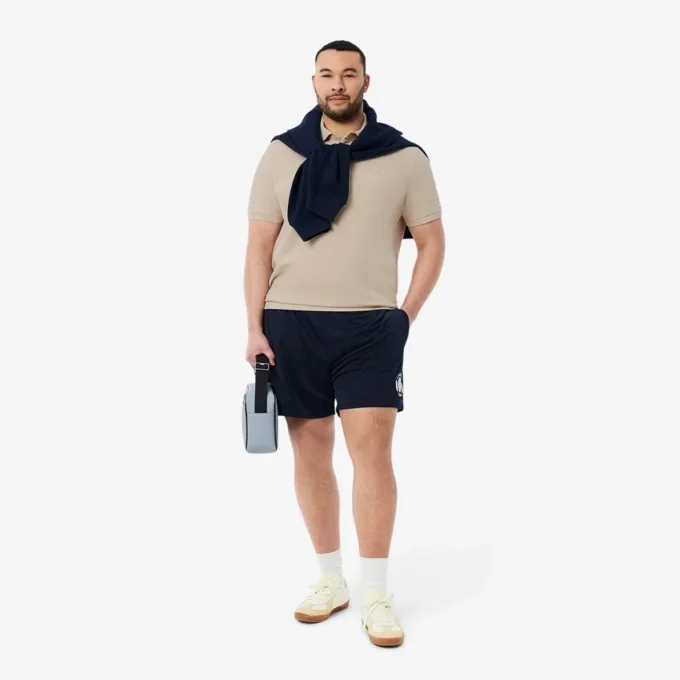 Polo Paris Stretch Piqua de corte regular para homem